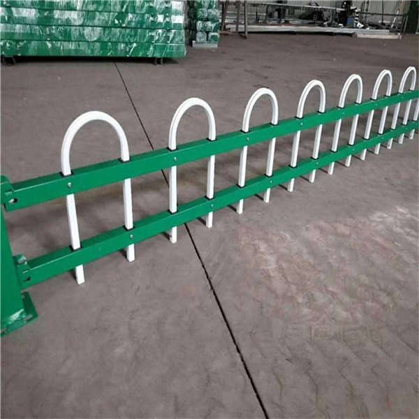 綠色豎管護欄網 花池防護網 塑鋼隔離網