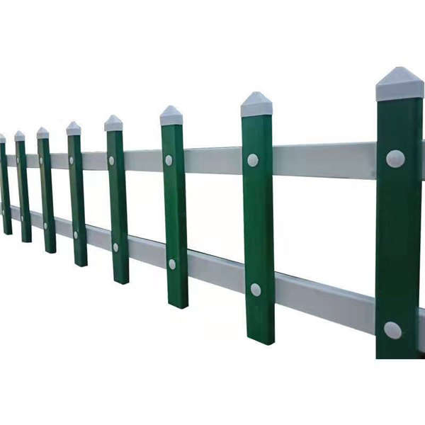 城市道路PVC防護欄 馬路綠化帶柵欄 園藝低矮PVC欄桿草坪護欄