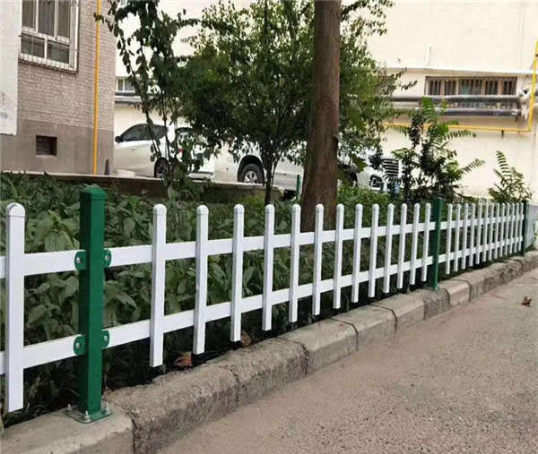 白色PVC園藝護欄 靜電噴涂社區柵欄 花池花壇園林綠化圍欄
